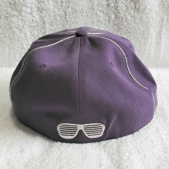 Very Rare Kanye West Glitter Shutter Shades Fullback Hat by Kbethos Original!! - Picture 3 of 5